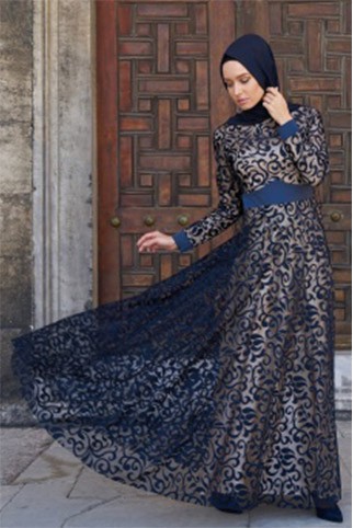 Sheeba Dark Blue Dress