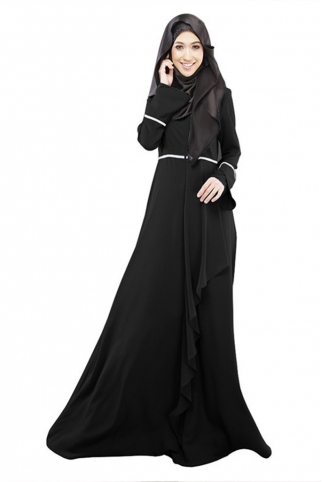 Izraa Tribal Satin Dress