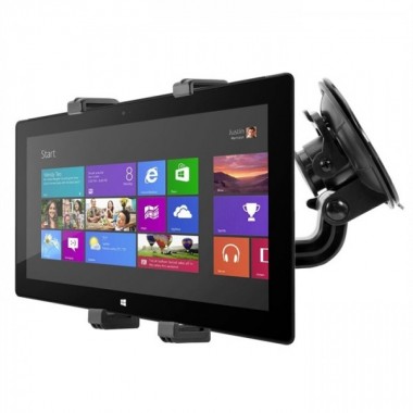 (Sample) Sturdy tablet mount for Microsoft Surface Pro - ADJUSTABLE - can be used with case.