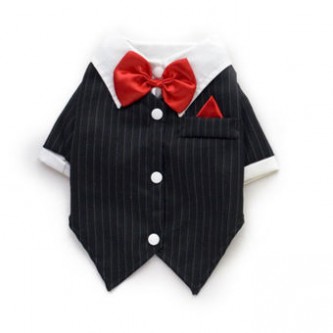 Pet Tux with Bow Tie