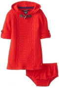 (Sample) Nautica Baby-Girls Infant Hooded Sweater (Red)