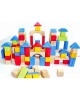 (Sample) 100-pcs Wooden Brick Set (Blue)-kk