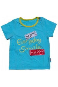 (Sample) Short Sleeves T-Shirt Shoulder Button