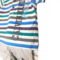 (Sample) CK Green Stripe with Short Pants