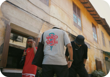 Finished custom t-shirts