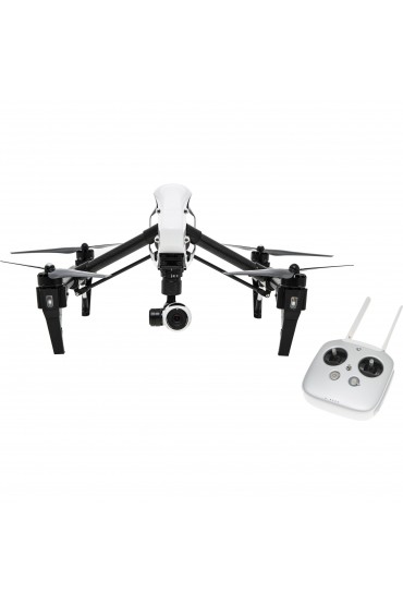 (Sample) DJI Inspire 1 with 3-axis gimbal stabilized 4K camera with Single Remote
