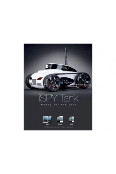 (Sample) iSPY Tank w/Camera (White & Black) Now Support Android Devices!!..